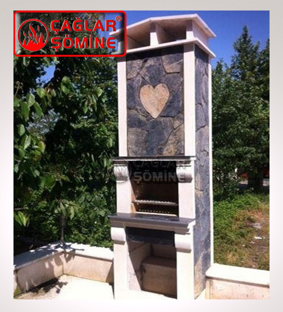 Bahçe Barbekü Modelleri İle Çağlar Şömine