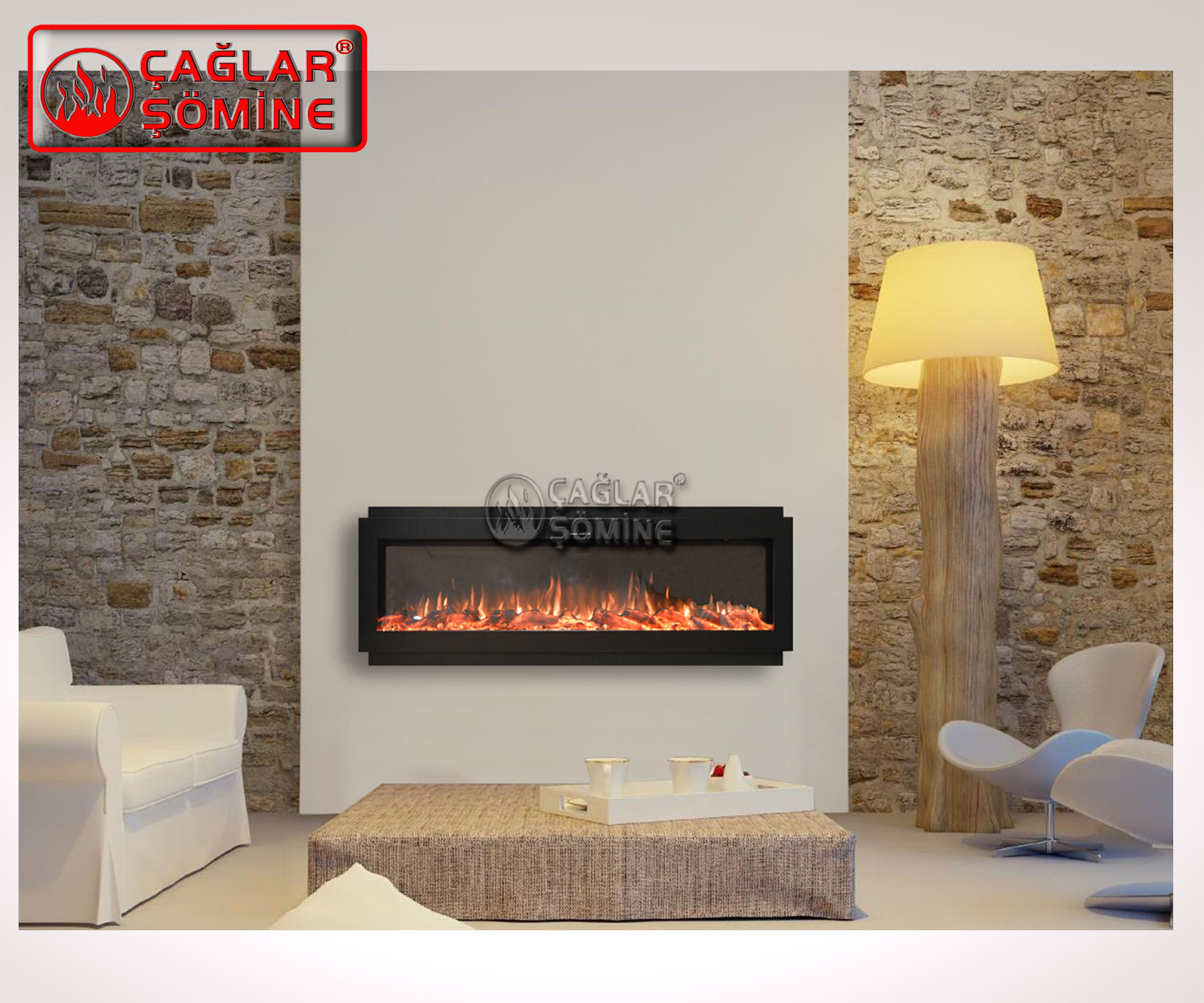Elektrikli Şömine - 31