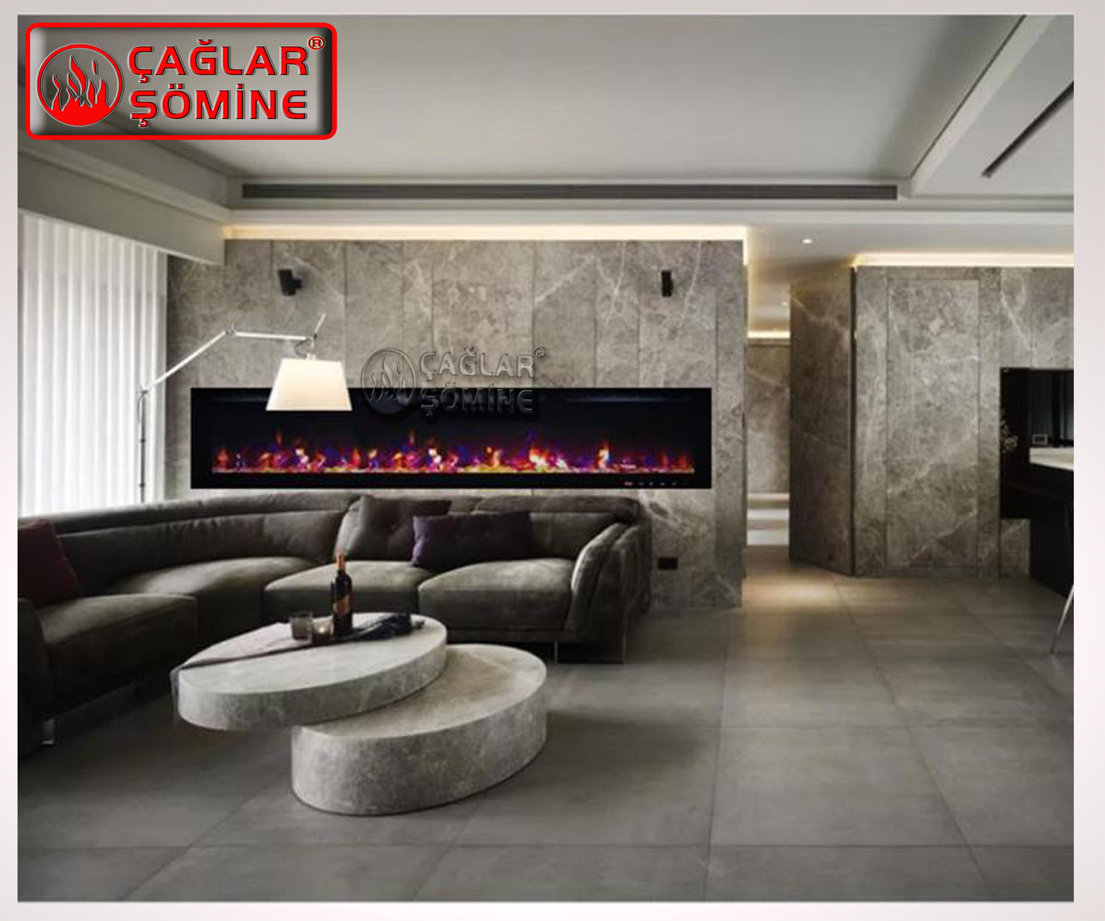 Elektrikli Şömine - 32