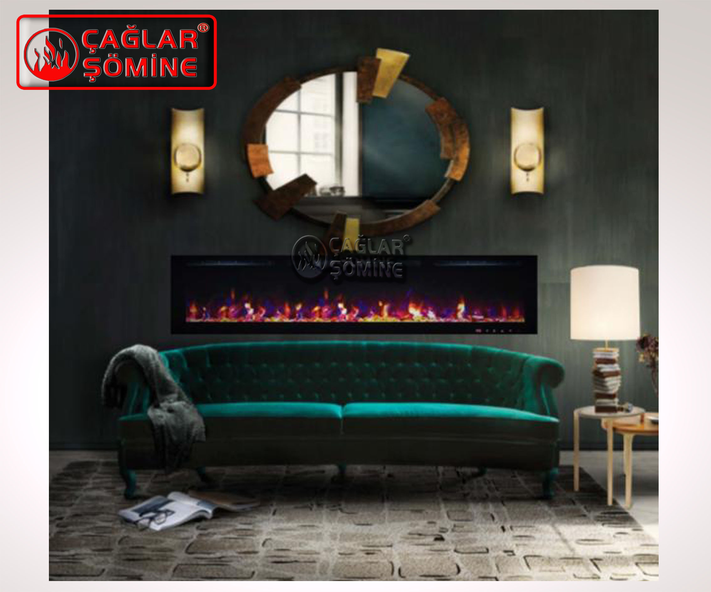 Elektrikli Şömine - 36