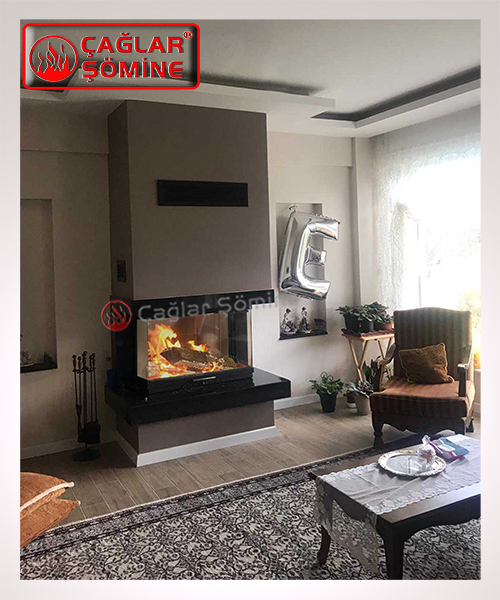 3 Taraflı Şömine - 07