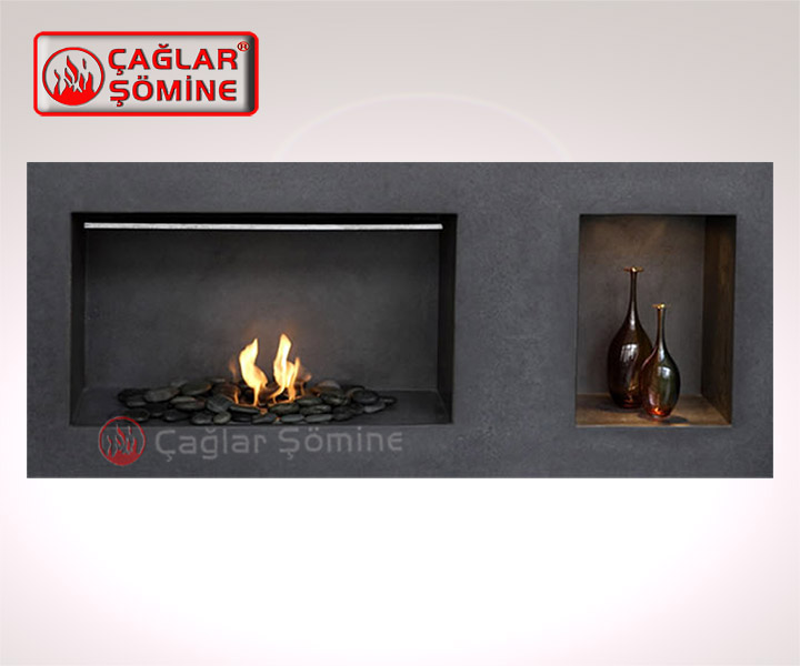 Bio Ethanol Şömine - ZNL 0606 - 33